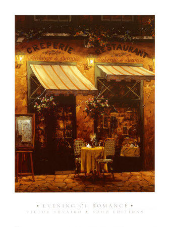 Evening of Romance Print Evening of Romance Print