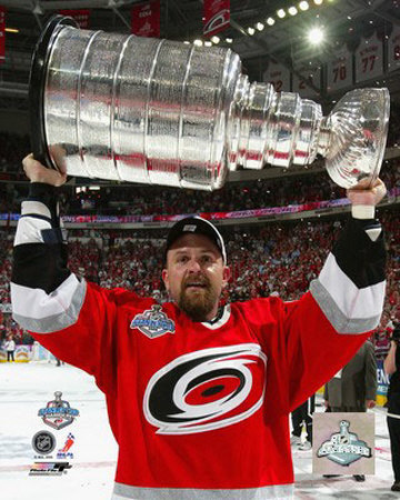 Cory Stillman 2006 Stanley Cup Photograph Cory Stillman 2006 Stanley Cup Photograph