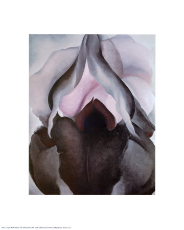 Georgia O�keeffe Black Iris Iii. Black Iris, 1906 Print