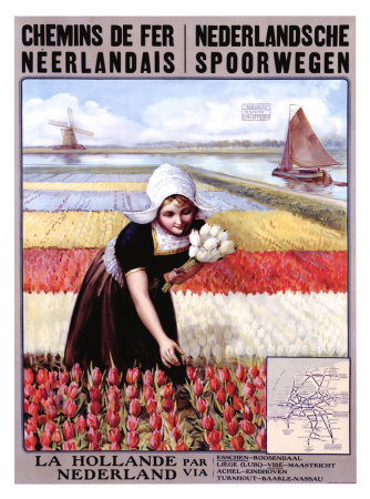 Chemins de Fer Neerlandais Giclee Print Chemins de Fer Neerlandais Giclee Print