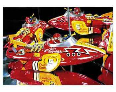 Rocket Racer Print Rocket Racer Print
