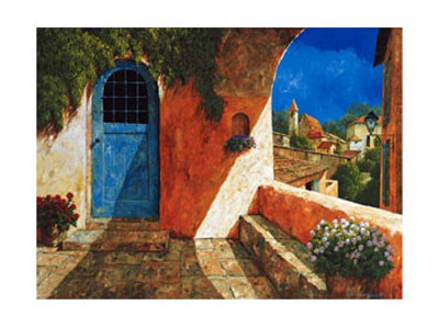 The French Door Print The French Door Print