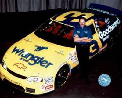 Dale Earnhardt - Wrangler Car Photograph Dale Earnhardt - Wrangler Car Photograph