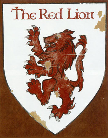 The Red Lion Print The Red Lion Print