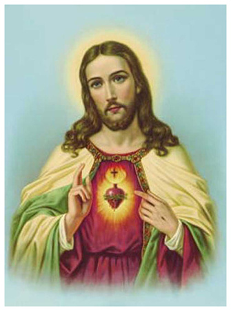 Sacred Heart of Jesus Print Sacred Heart of Jesus Print