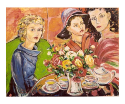 Tea Time at the YWCA Giclee Print Tea Time at the YWCA Giclee Print