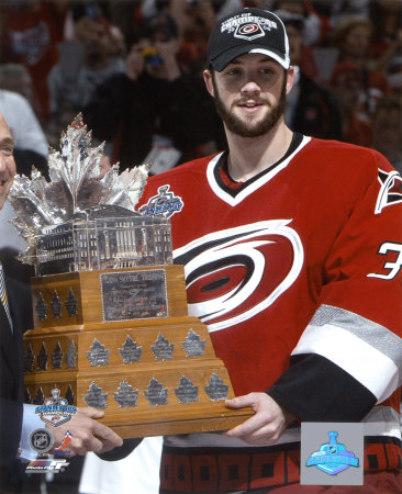 Cam Ward 2006 Stanley Cup Photograph Cam Ward 2006 Stanley Cup Photograph