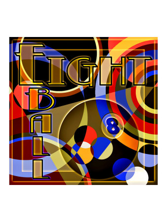 Eight Ball Pool Giclee Print Eight Ball Pool Giclee Print