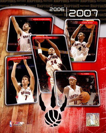 2006-2007 Raptors Team Photograph 2006-2007 Raptors Team Photograph
