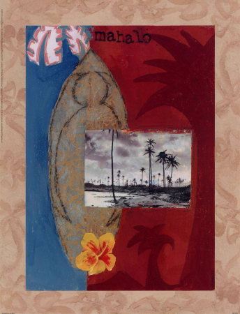 Mahalo II Print Mahalo II Print