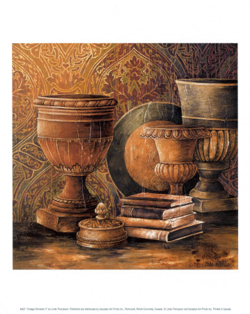 Vintage Elements II Print Vintage Elements II Print