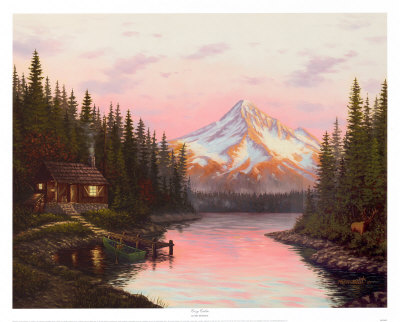 Cozy Cabin Print Cozy Cabin Print