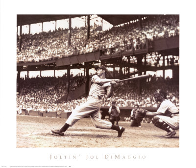 Joltin' Joe DiMaggio Print Joltin' Joe DiMaggio Print