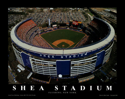 York Mets on New York Mets   Shea Stadium Print By Mike Smith At Art Com