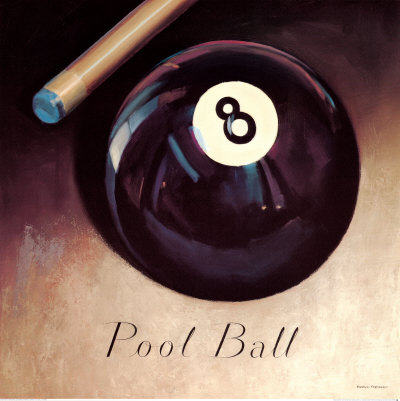 Behind the 8 Ball Print Behind the 8 Ball Print