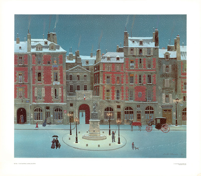 Place Dauphine Print Place Dauphine Print