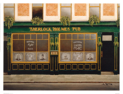 Sherlock Holmes Pub Print Sherlock Holmes Pub Print