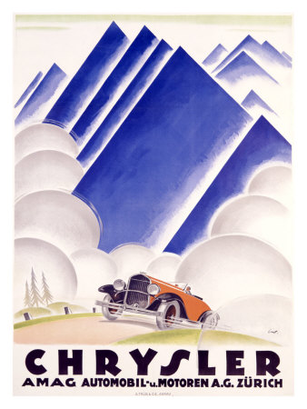 Chrysler Giclee Print Chrysler Giclee Print