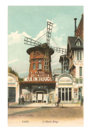 Moulin Rouge, Paris, France Print Moulin Rouge, Paris, France Print