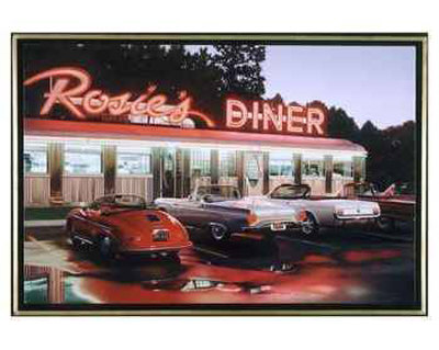 Rosie's Diner V Print Rosie's Diner V Print
