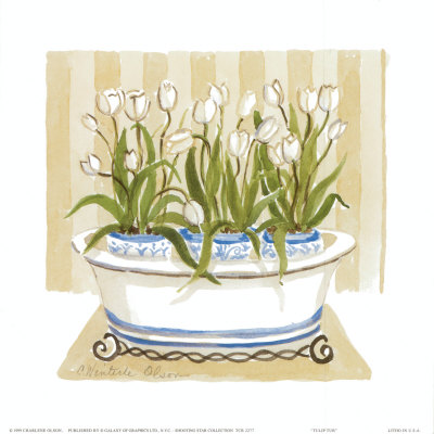 Tulip Tub Print Tulip Tub Print