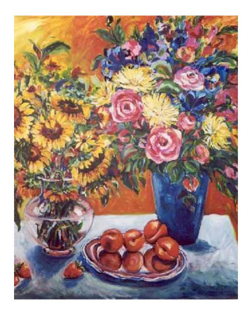 Sunflowers & Roses Giclee Print Sunflowers & Roses Giclee Print