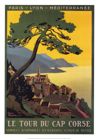 Tour Du Cap Corse Print Tour Du Cap Corse Print