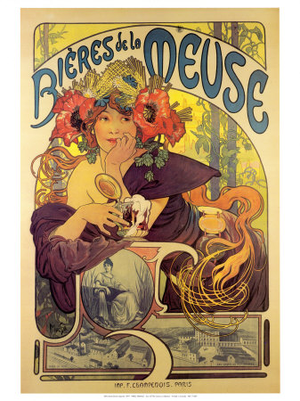 art nouveau artists. Alphonse Mucha at Art.com
