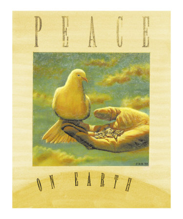 Peace On Earth Giclee Print Peace On Earth Giclee Print