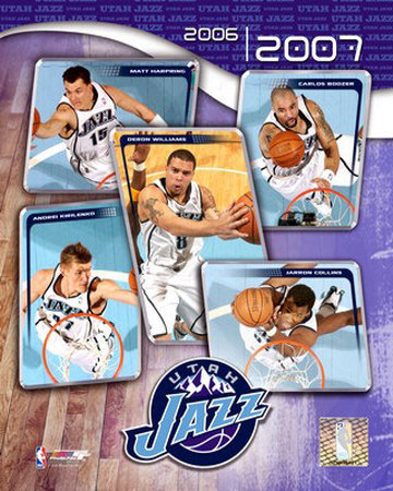 2006 - 2007 Jazz Team Photograph 2006 - 2007 Jazz Team Photograph
