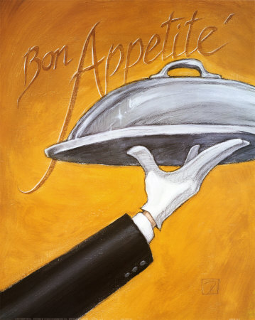 Bon Appetite Print by Darrin