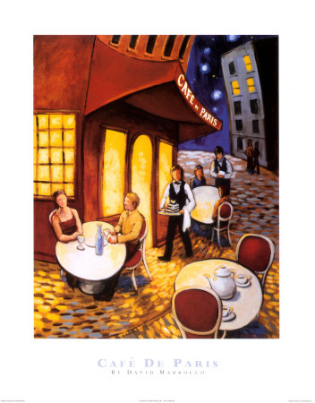 Cafe De Paris Print Cafe De Paris Print