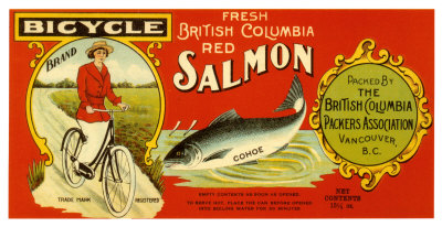 British Columbia Red Salmon Print British Columbia Red Salmon Print