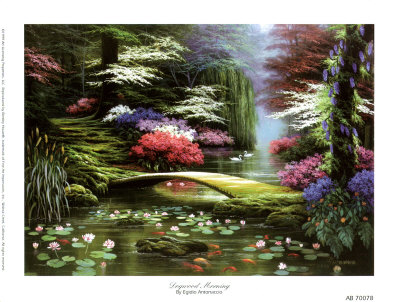 Dogwood Morning Print Dogwood Morning Print