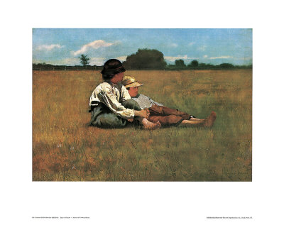 Boys in the Pasture Print Boys in the Pasture Print