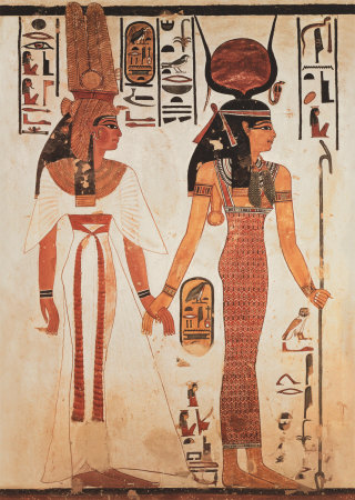 Egyptian Art, Nefertari Print