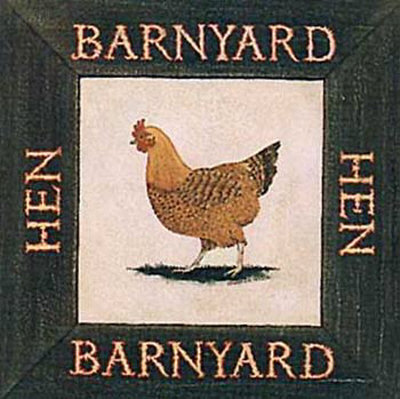 Hen Print Hen Print