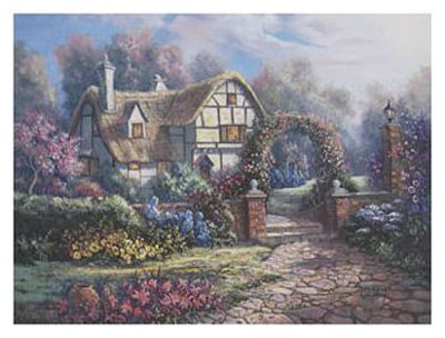 Wiltshire Gardens Print Wiltshire Gardens Print