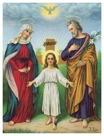 Jesus Maria Joseph Print Jesus Maria Joseph Print