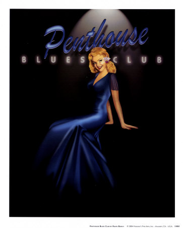 Penthouse Blues Club Print Penthouse Blues Club Print