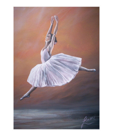 Ballerina Giclee Print Ballerina Giclee Print