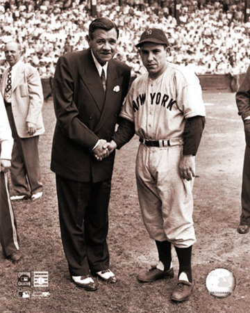 Babe Ruth/Yogi Berra Photograph Babe Ruth/Yogi Berra Photograph