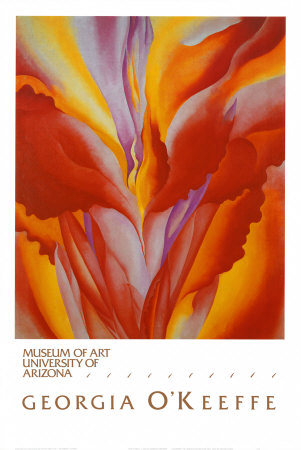 Red Canna Print Red Canna Print