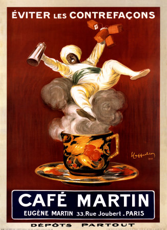 Cafe Martin 1921 Print Cafe Martin 1921 Print