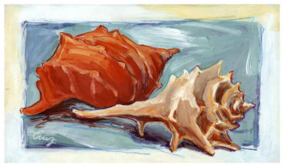 Caracolas II Print Caracolas II Print