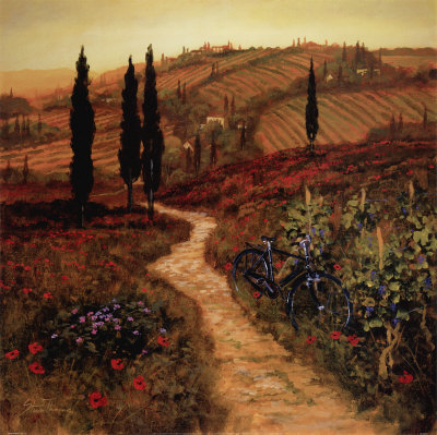 Down the Lane Print Down the Lane Print