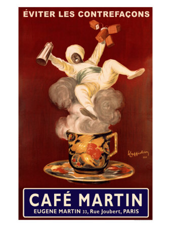 Cafe Martin Giclee Print Cafe Martin Giclee Print