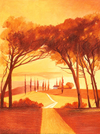 Tuscan Farm Print Tuscan Farm Print
