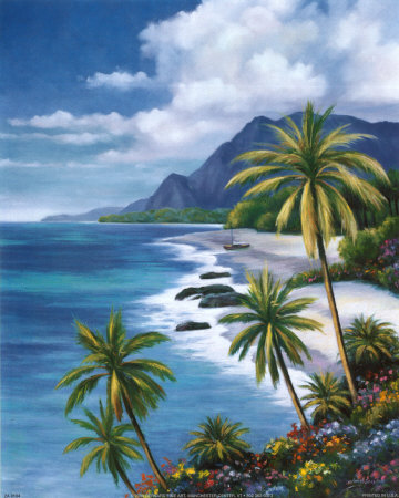 Tropical Paradise II Print Tropical Paradise II Print
