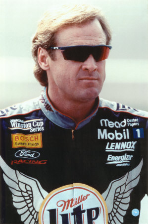 Rusty Wallace in Harley Uniform Photograph Rusty Wallace in Harley Uniform Photograph